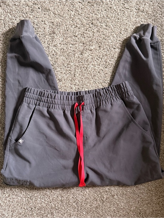 Figs Pants - FIGS Slim Jogger Scrub Pants Charcoal Gray Women’s Medium Petite